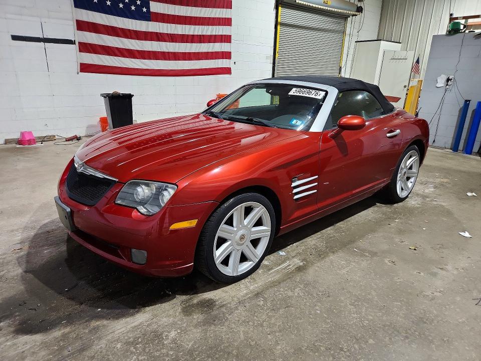 Продажа на аукционе авто 2005 Chrysler Crossfire, vin: 1C3AN65L25X045343, номер лота: 59669676