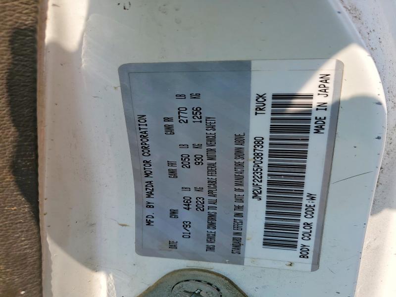 Продажа на аукционе авто 1993 Mazda B2200, vin: JM2UF2235P0387380, номер лота: 62236696