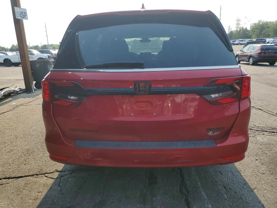 60230466 :رقم المزاد ، 5FNRL6H71RB002213 vin ، 2024 Honda Odyssey مزاد بيع