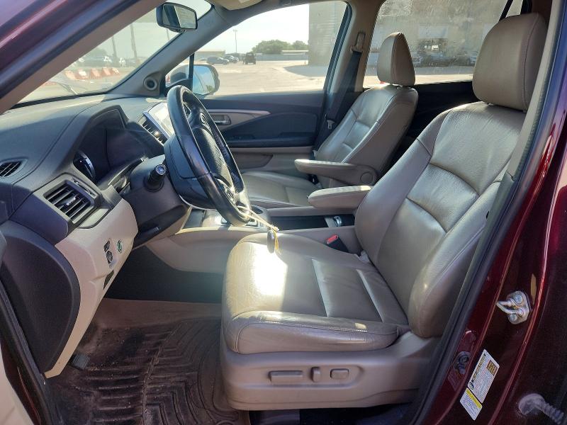 59590086 :رقم المزاد ، 5FNYF5H73GB022327 vin ، 2016 Honda Pilot مزاد بيع
