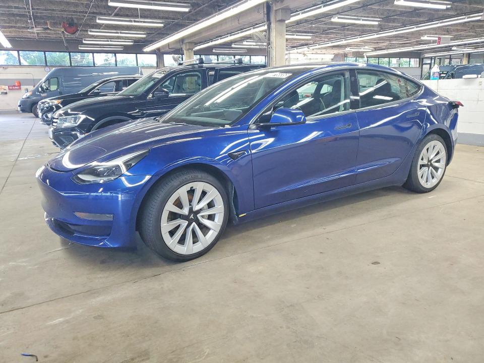 Продажа на аукционе авто 2022 Tesla Model 3, vin: 5YJ3E1EAXNF187830, номер лота: 60676686