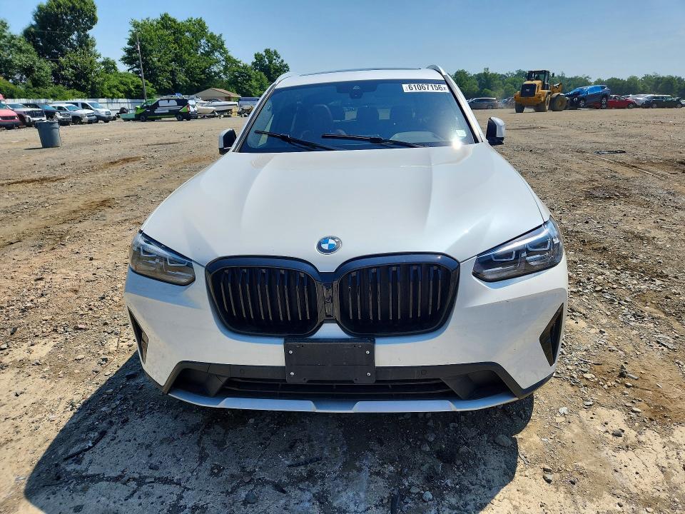 2022 Bmw X3 მანქანა იყიდება აუქციონზე, vin: 5UX53DP08N9M73883, აუქციონის ნომერი: 61067156