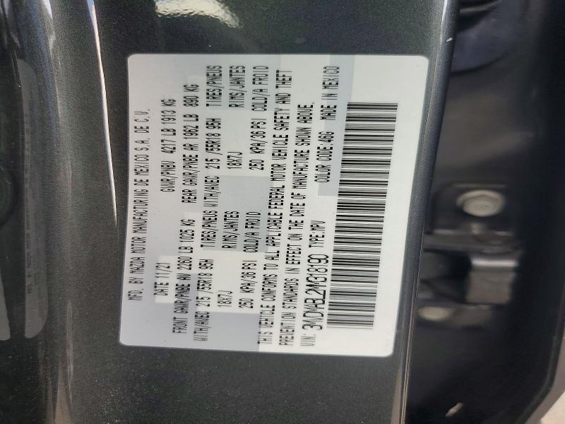 Aukcja sprzedaży 2021 Mazda Cx-30, vin: 3MVDMABL2MM318190, numer aukcji: 59862596