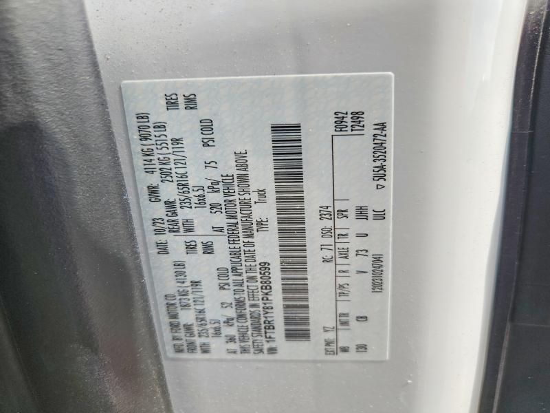 Aukcja sprzedaży 2023 Ford Transit, vin: 1FTBR1Y81PKB80599, numer aukcji: 60959496