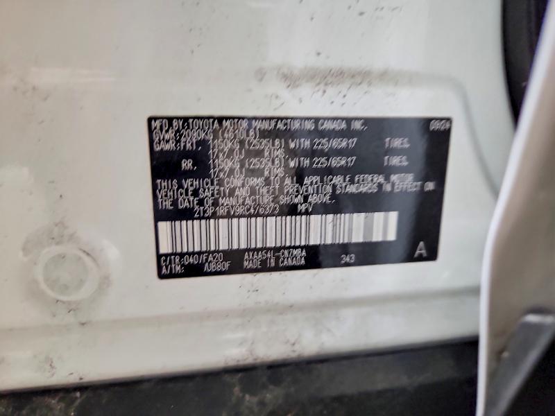 Продаж на аукціоні авто 2024 Toyota Rav4, vin: 2T3P1RFV9RC476373, номер лоту: 62608656