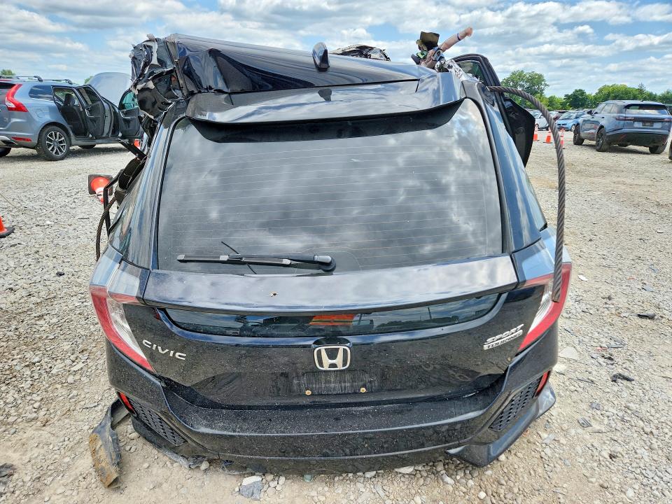 57568296 :رقم المزاد ، SHHFK7H94KU423036 vin ، 2019 Honda Civic مزاد بيع