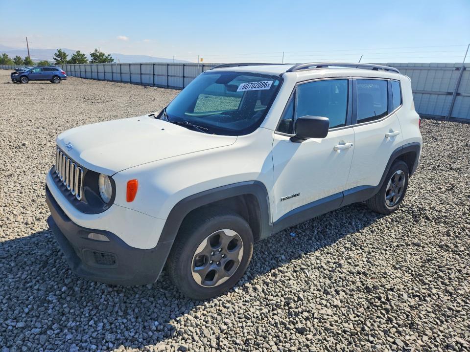 Продаж на аукціоні авто 2017 Jeep Renegade, vin: ZACCJBAB9HPE89140, номер лоту: 60702086