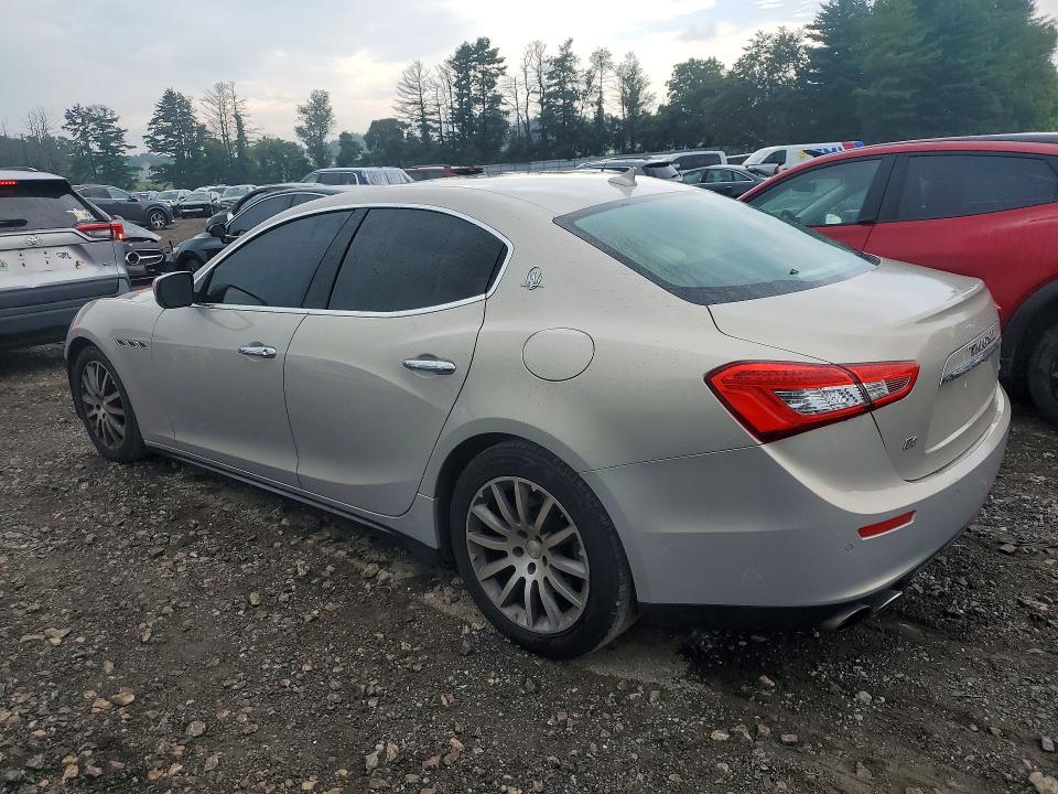 2014 Maserati Ghibli მანქანა იყიდება აუქციონზე, vin: ZAM57RTA8E1086634, აუქციონის ნომერი: 59607826
