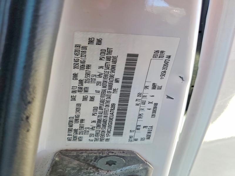 Продажа на аукционе авто 2014 Ford Escape, vin: 1FMCU0GX9EUA78289, номер лота: 62502356