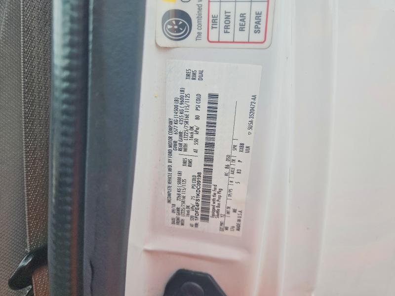 Продажа на аукционе авто 2019 Ford Econoline, vin: 1FDFE4FS1KDC09198, номер лота: 59892636