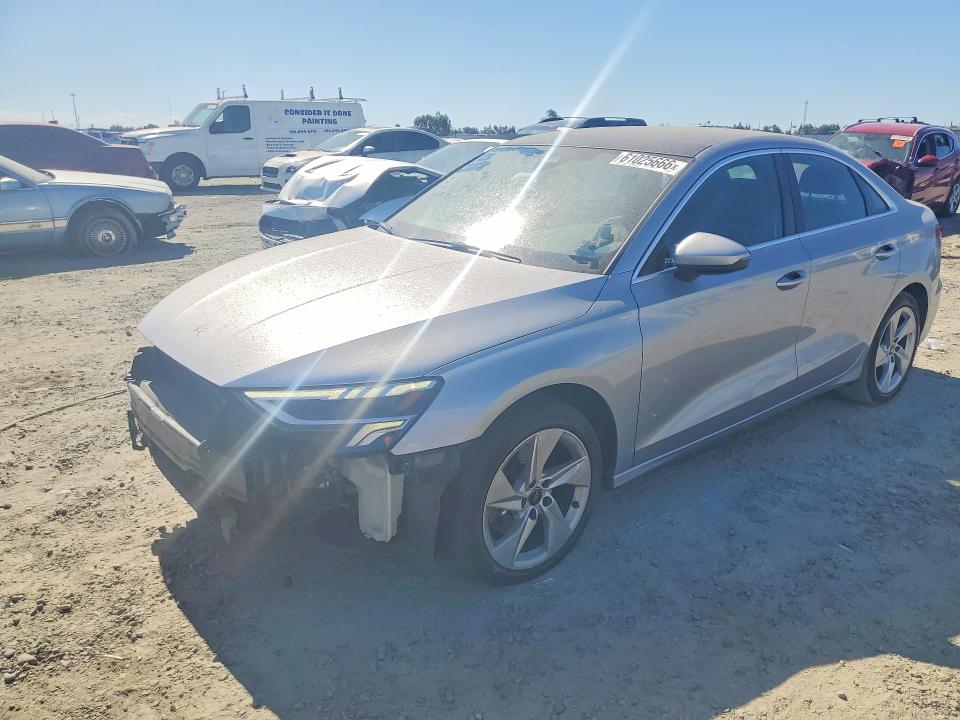 2024 Audi A3 მანქანა იყიდება აუქციონზე, vin: WAUAUDGY1RA067383, აუქციონის ნომერი: 61025666