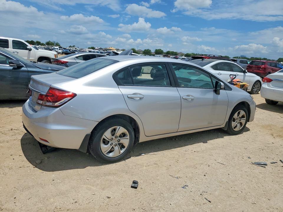 60459886 :رقم المزاد ، 19XFB2F56FE029876 vin ، 2015 Honda Civic مزاد بيع