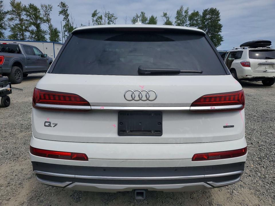 2021 Audi Q7 მანქანა იყიდება აუქციონზე, vin: WA1LXAF77MD020693, აუქციონის ნომერი: 60248756