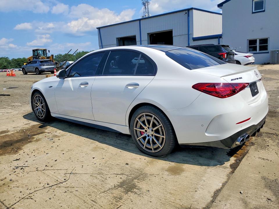 60979576 :رقم المزاد ، W1KAF8HB2SR286395 vin ، 2025 Mercedes-benz C مزاد بيع
