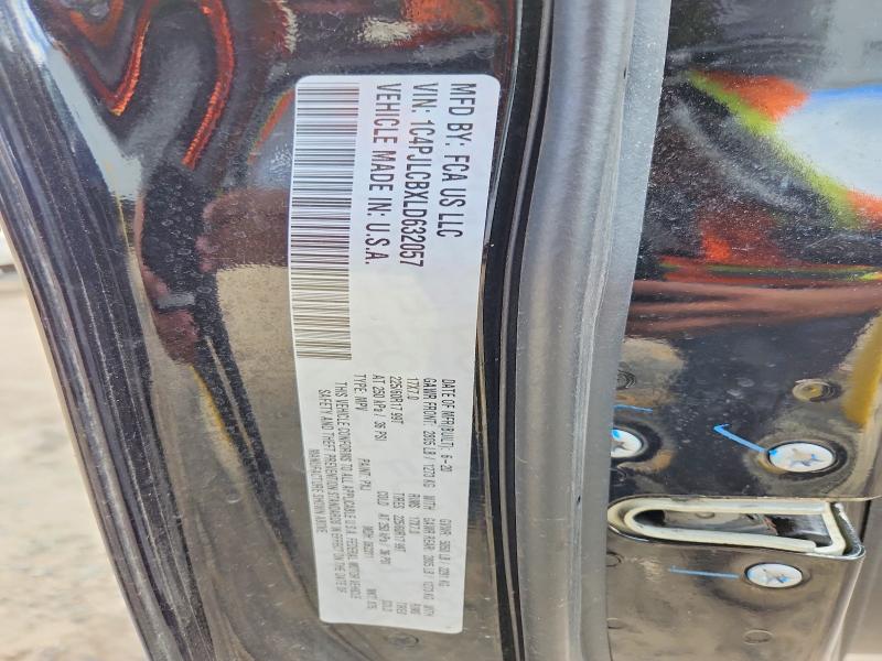 2020 Jeep Cherokee მანქანა იყიდება აუქციონზე, vin: 1C4PJLCBXLD632057, აუქციონის ნომერი: 62048976