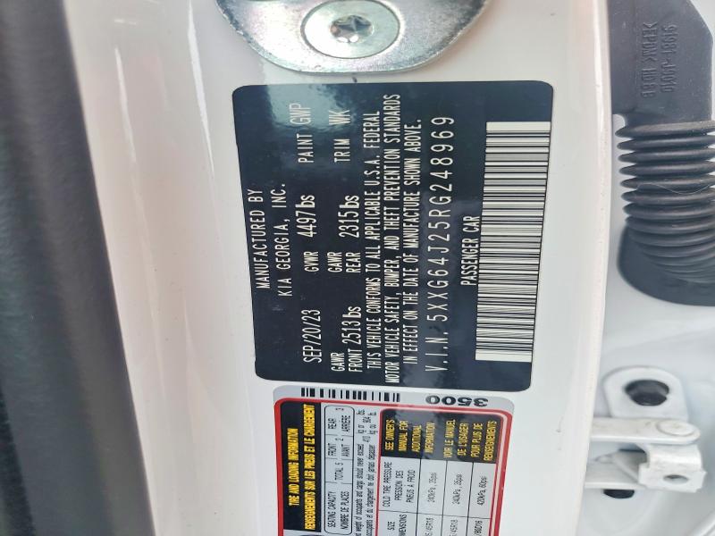 Aukcja sprzedaży 2024 Kia K5, vin: 5XXG64J25RG248969, numer aukcji: 63307336
