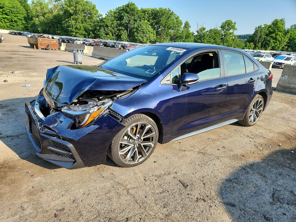 2020 Toyota Corolla მანქანა იყიდება აუქციონზე, vin: JTDP4RCEXLJ007258, აუქციონის ნომერი: 58939896