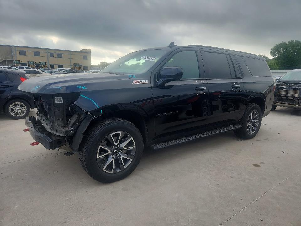 58965726 :رقم المزاد ، 1GNSKDKD0NR228763 vin ، 2022 Chevrolet Suburban مزاد بيع
