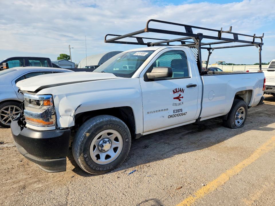 2018 Chevrolet Silverado მანქანა იყიდება აუქციონზე, vin: 1GCNCNEC8JZ317728, აუქციონის ნომერი: 61313486