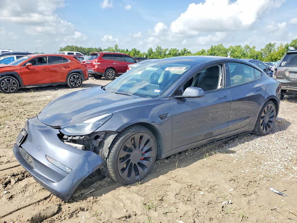 62712286 :رقم المزاد ، 5YJ3E1EC0MF094833 vin ، 2021 Tesla Model 3 مزاد بيع