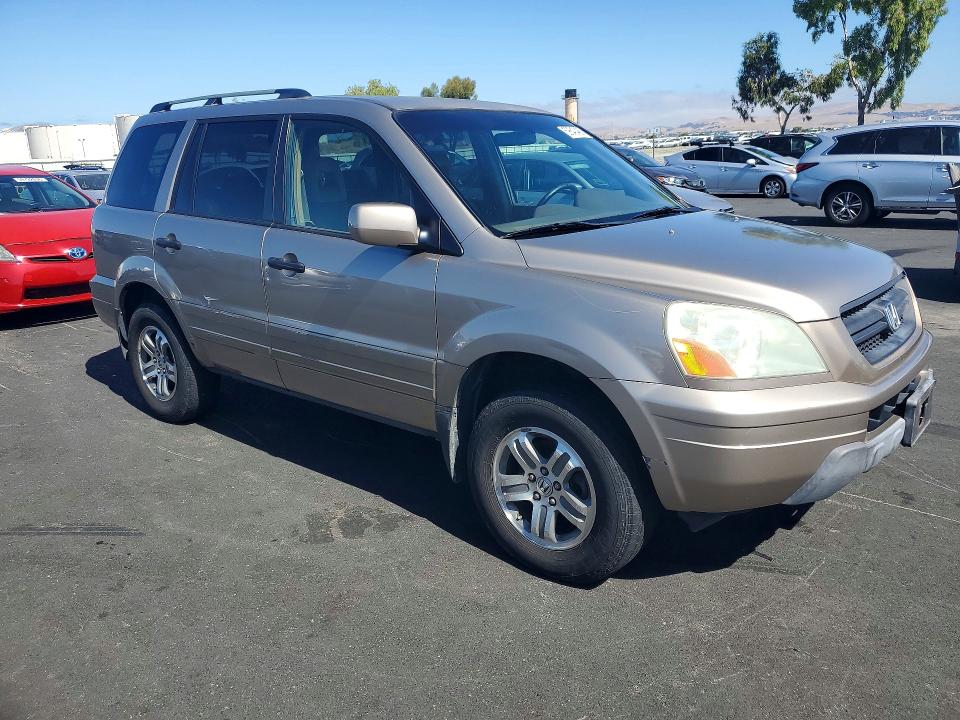 59540486 :رقم المزاد ، 2HKYF18564H556054 vin ، 2004 Honda Pilot مزاد بيع