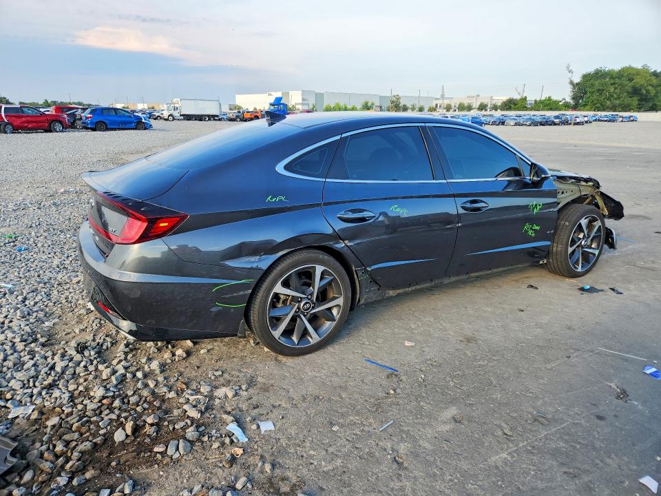 61532186 :رقم المزاد ، 5NPEJ4J20MH117743 vin ، 2021 Hyundai Sonata مزاد بيع