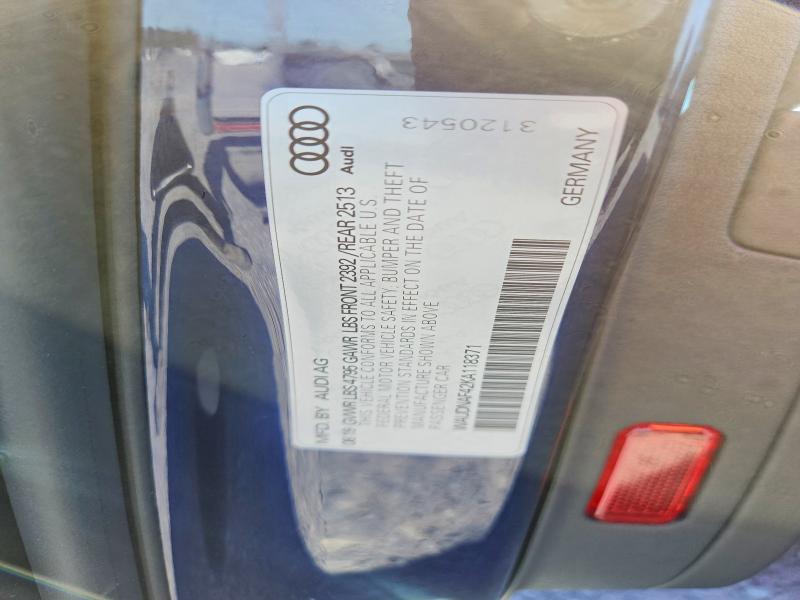 Продажа на аукционе авто 2019 Audi A4, vin: WAUDNAF42KA118371, номер лота: 63196806
