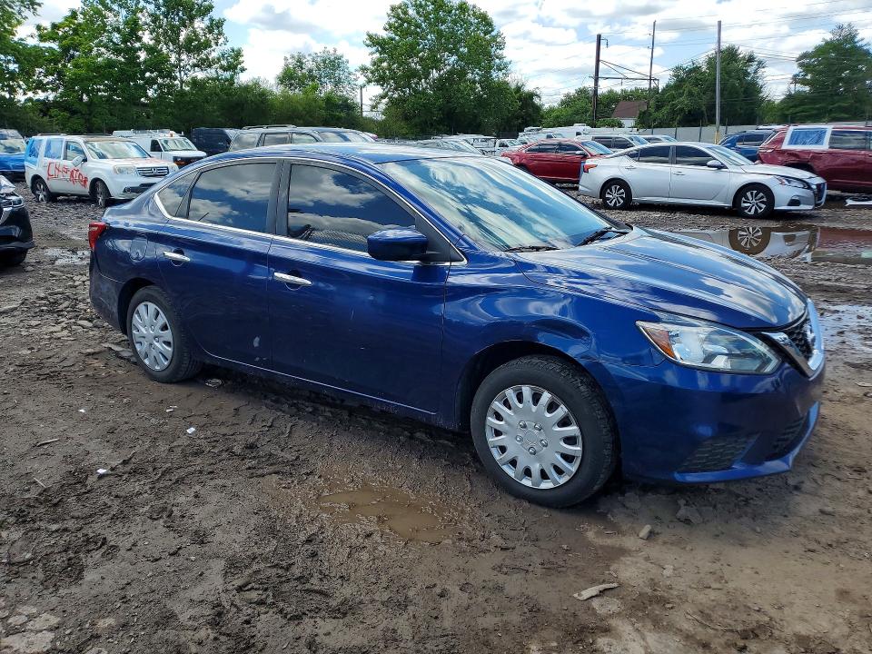 60408076 :رقم المزاد ، 3N1AB7AP1HY284925 vin ، 2017 Nissan Sentra مزاد بيع