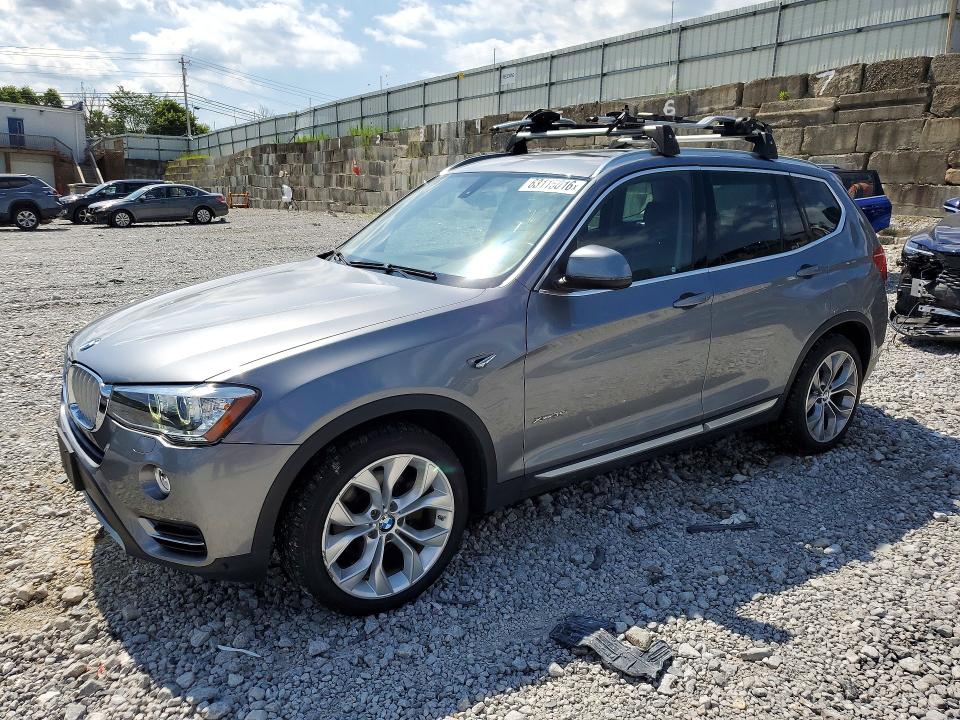 2016 Bmw X3 მანქანა იყიდება აუქციონზე, vin: 5UXWX7C5XG0S16288, აუქციონის ნომერი: 63115016