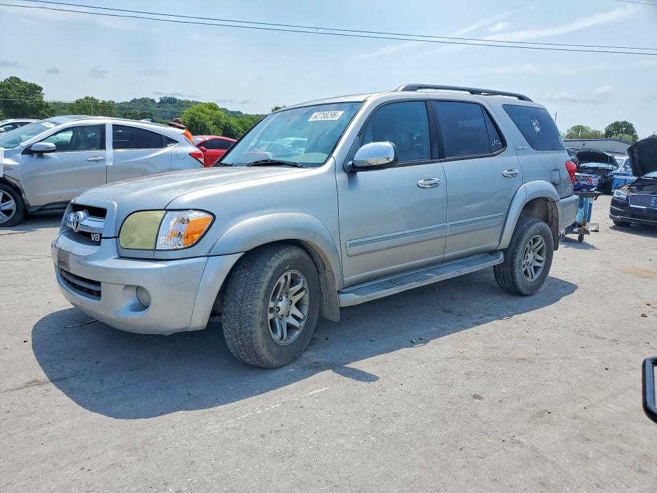 2007 Toyota Sequoia მანქანა იყიდება აუქციონზე, vin: 5TDBT48A67S286335, აუქციონის ნომერი: 62758296