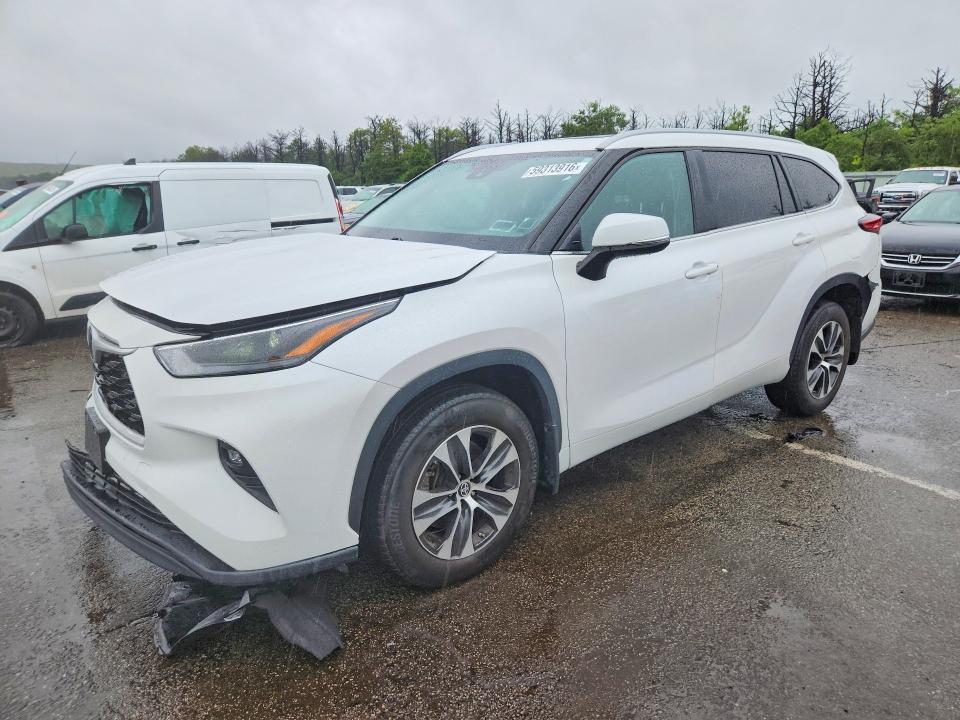 2023 Toyota Highlander მანქანა იყიდება აუქციონზე, vin: 5TDKDRBH1PS033858, აუქციონის ნომერი: 59313916