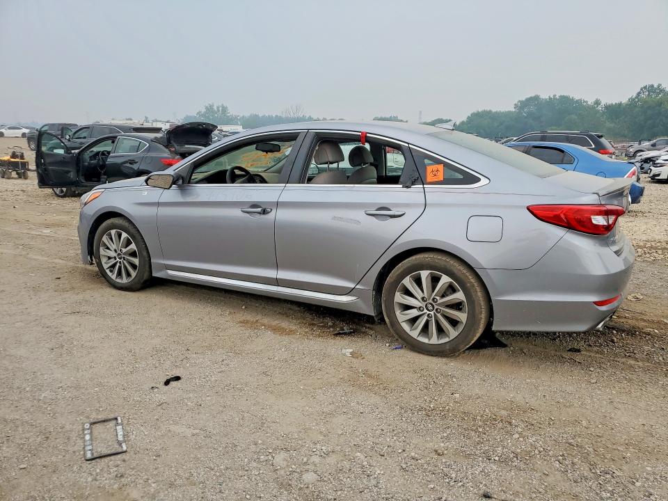 61604886 :رقم المزاد ، 5NPE34AF0FH032899 vin ، 2017 Hyundai Sonata مزاد بيع