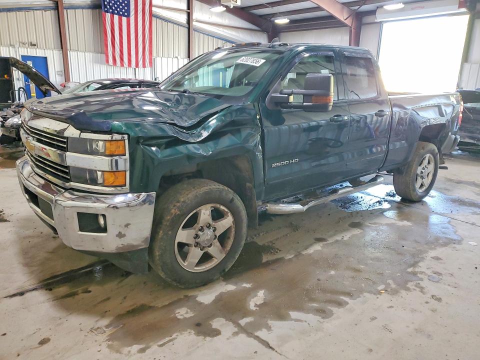 62027656 :رقم المزاد ، 1GC2KVEG2FZ546115 vin ، 2015 Chevrolet Silverado مزاد بيع
