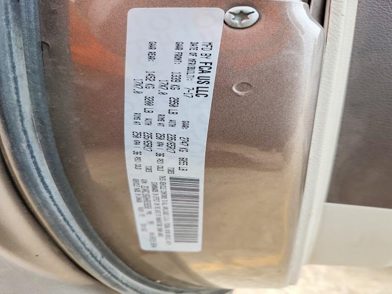 Продажа на аукционе авто 2017 Chrysler Pacifica, vin: 2C4RC1BG0HR838268, номер лота: 62297296