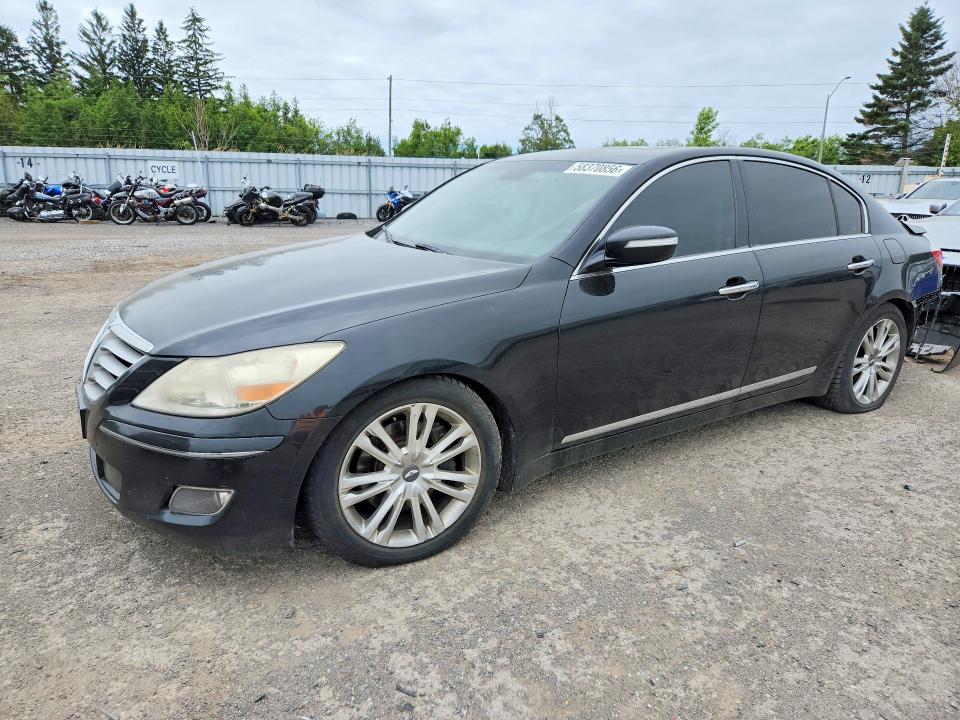58370856 :رقم المزاد ، KMHGC4DF5AU072233 vin ، 2010 Hyundai Genesis مزاد بيع