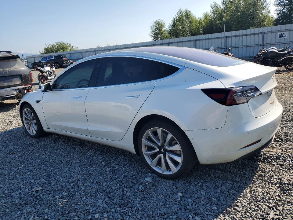 2018 Tesla Model 3 მანქანა იყიდება აუქციონზე, vin: 5YJ3E1EA5JF013822, აუქციონის ნომერი: 62255726