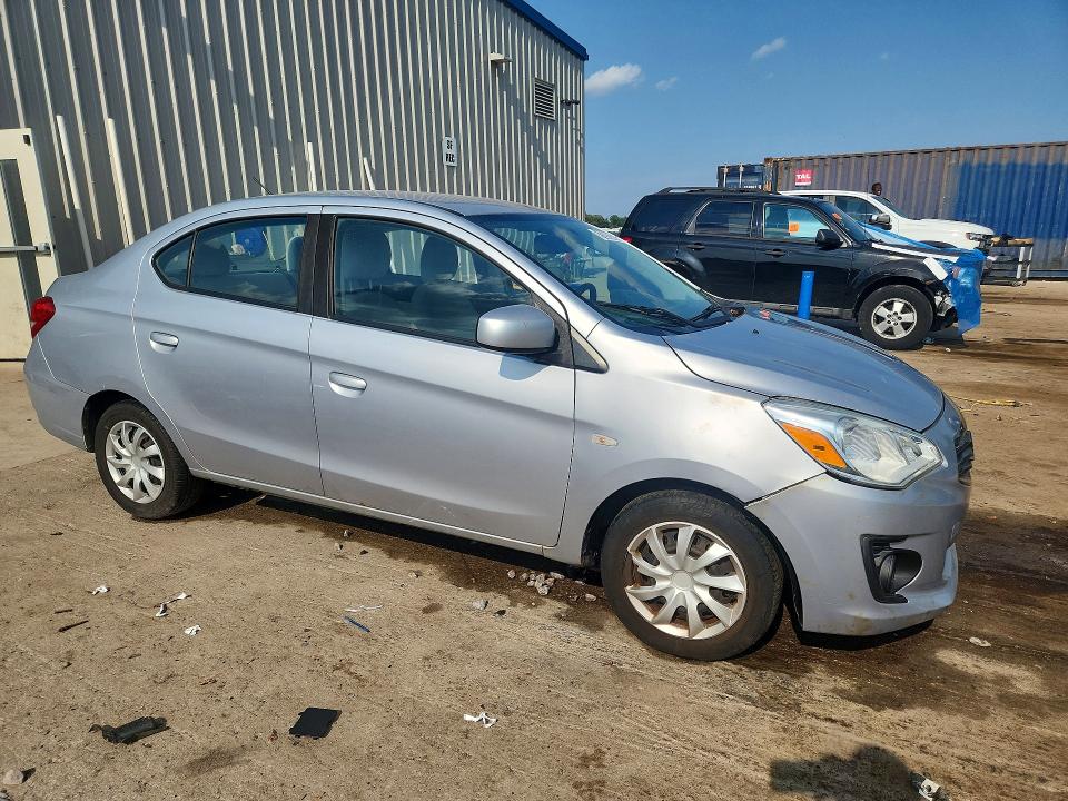 61398336 :رقم المزاد ، ML32F3FJ8HHF17073 vin ، 2017 Mitsubishi Mirage مزاد بيع