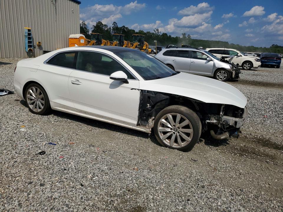 2018 Audi A5 მანქანა იყიდება აუქციონზე, vin: WAUNNAF52JA100559, აუქციონის ნომერი: 59261386