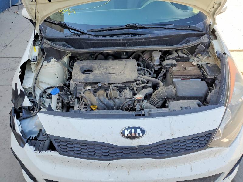 2016 Kia Rio მანქანა იყიდება აუქციონზე, vin: KNADM5A3XG6600329, აუქციონის ნომერი: 61048496
