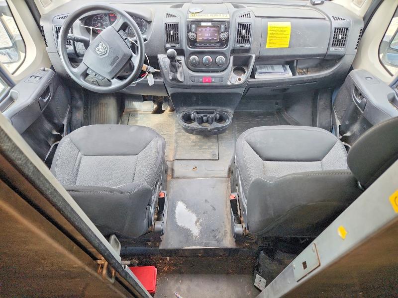 2021 Ram Promaster 3500 მანქანა იყიდება აუქციონზე, vin: 3C6FRVJG3ME501588, აუქციონის ნომერი: 59697506