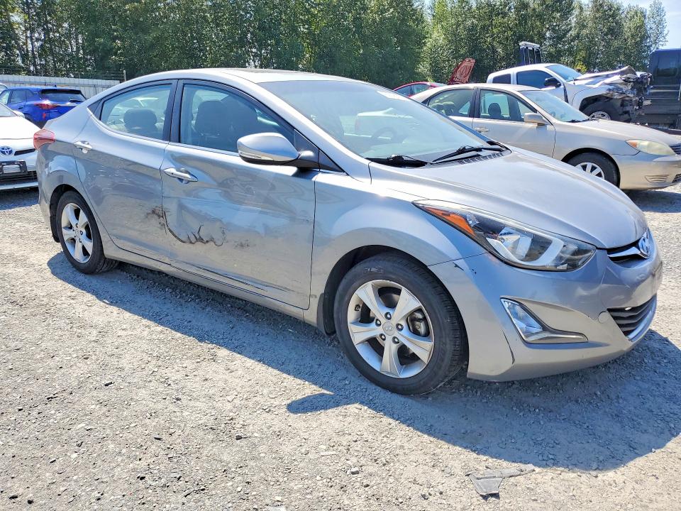 2016 Hyundai Elantra მანქანა იყიდება აუქციონზე, vin: KMHDH4AE2GU545224, აუქციონის ნომერი: 60603036