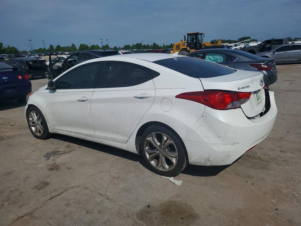 60503626 :رقم المزاد ، 5NPDH4AE5DH287131 vin ، 2013 Hyundai Elantra مزاد بيع