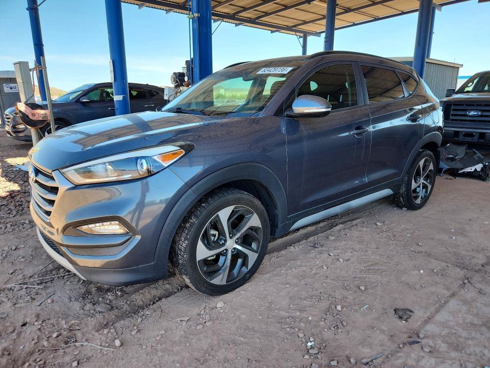 63429736 :رقم المزاد ، KM8J33A21JU794591 vin ، 2018 Hyundai Tucson مزاد بيع