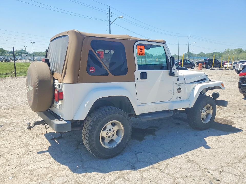 2000 Jeep Wrangler / Tj მანქანა იყიდება აუქციონზე, vin: 1J4FA59S0YP773850, აუქციონის ნომერი: 60839706
