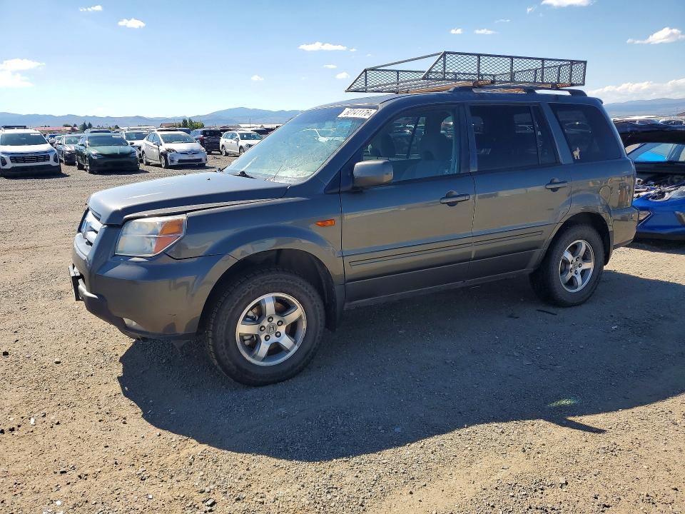 60141176 :رقم المزاد ، 5FNYF18417B025953 vin ، 2007 Honda Pilot مزاد بيع