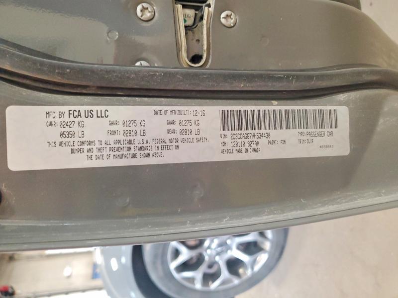 61919736 :رقم المزاد ، 2C3CCAGG7HH534430 vin ، 2017 Chrysler 300 مزاد بيع