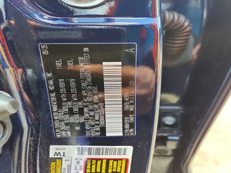 61583966 :رقم المزاد ، 5TDKDRAH1SS554489 vin ، 2025 Toyota Highlander مزاد بيع