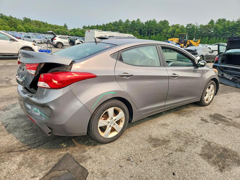 59394646 :رقم المزاد ، 5NPDH4AE5CH073545 vin ، 2012 Hyundai Elantra مزاد بيع