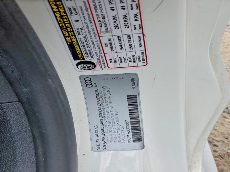Продажа на аукционе авто 2019 Audi A3, vin: WAUYELFF0K1030157, номер лота: 85621475