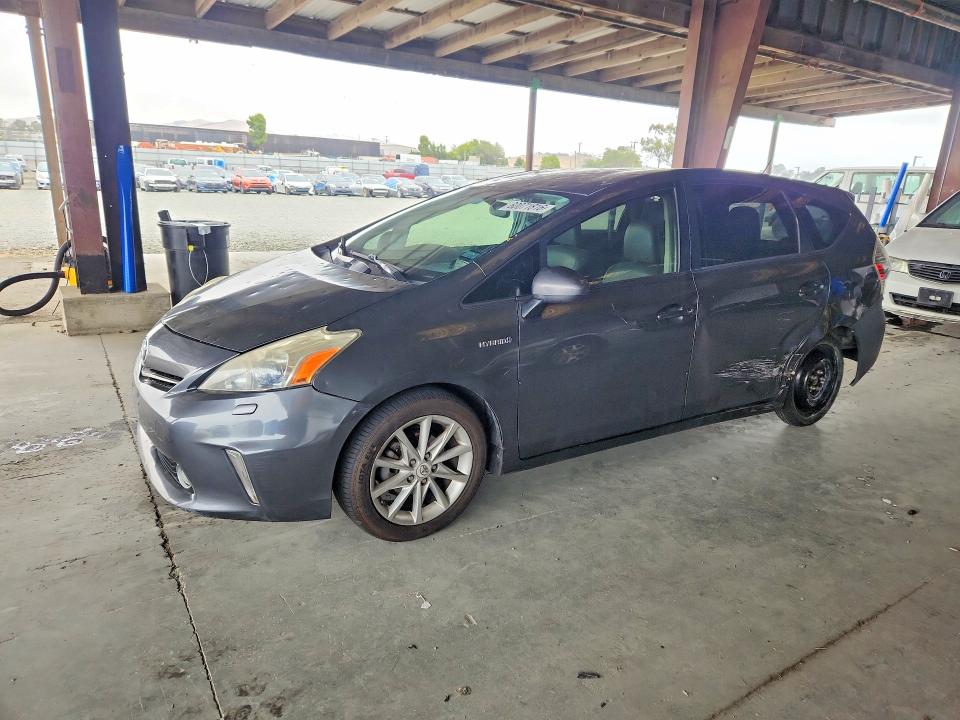 60071816 :رقم المزاد ، JTDZN3EU6C3079814 vin ، 2012 Toyota Prius V مزاد بيع